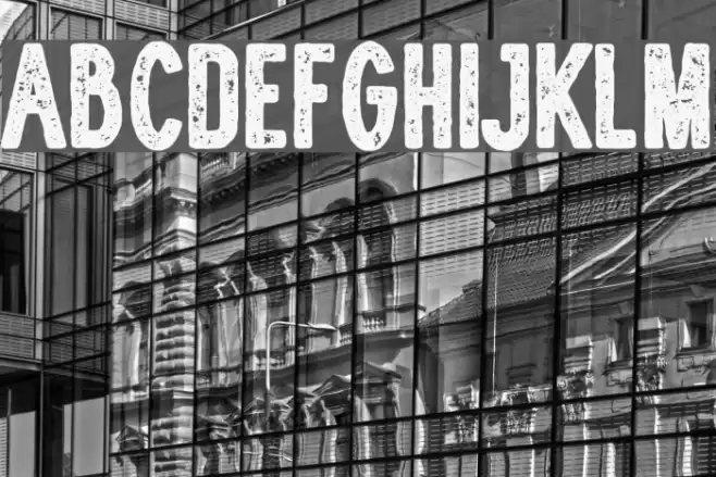 WOLF GANG ROUGH VINTAGE BOLD Font examples