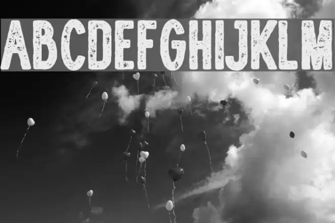 WOLF GANG ROUGH VINTAGE BOLD Font examples