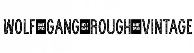 WOLF GANG ROUGH VINTAGE 