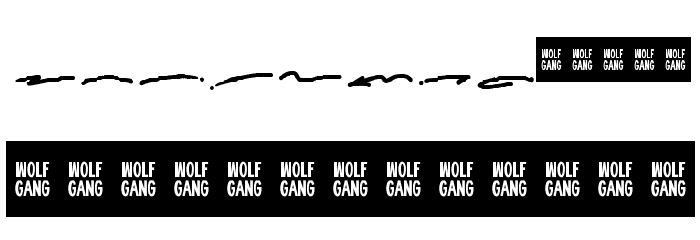 WOLF GANG SCRIPT SWASH Fonte OUTROS PERSONAGENS