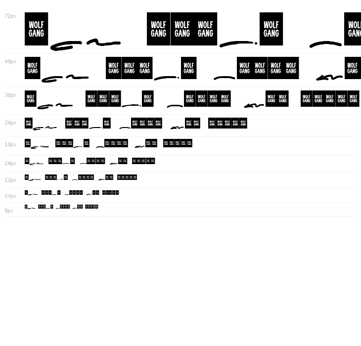 WOLF GANG SCRIPT SWASH Waterfall