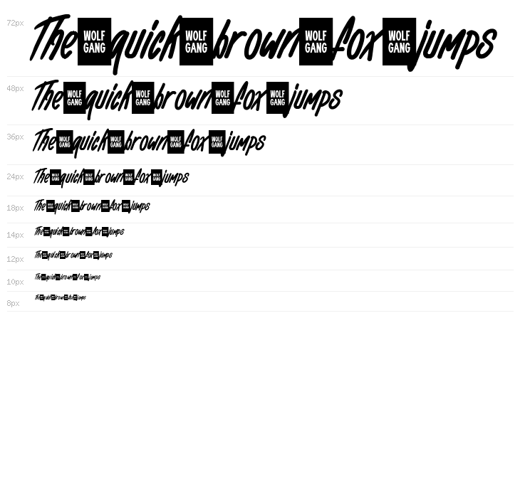 WOLF GANG SCRIPT Waterfall