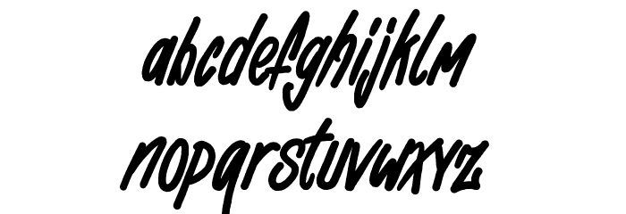 WOLF GANG SCRIPT Fonte MINÚSCULAS