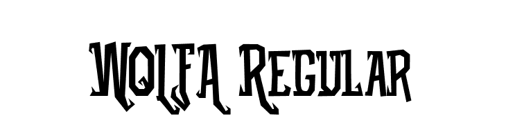 WOLFA Regular  免费字体下载