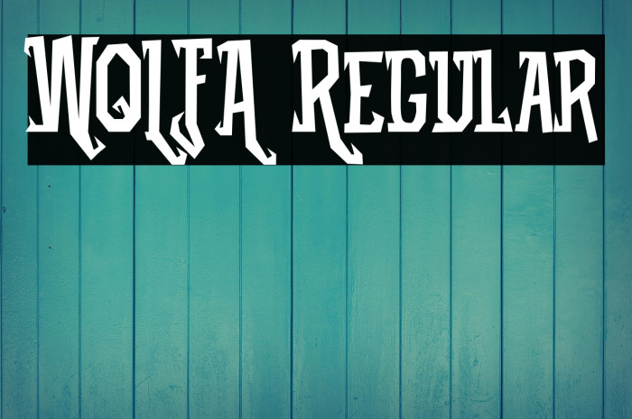 WOLFA Regular Example 2