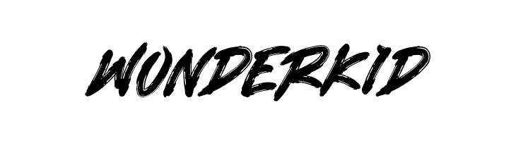 WONDERKID  Frei Schriftart Herunterladen
