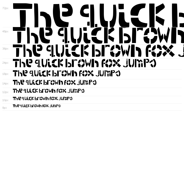 WOODCUTTER ARMY [Stencil] Waterfall