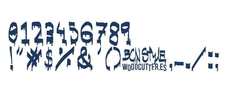 WOODCUTTER BCN Style Other Characters