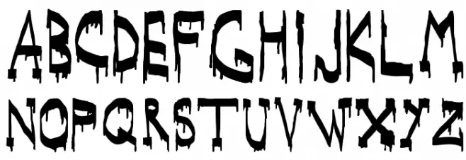 WOODCUTTER BCN Style Schriftart Groß