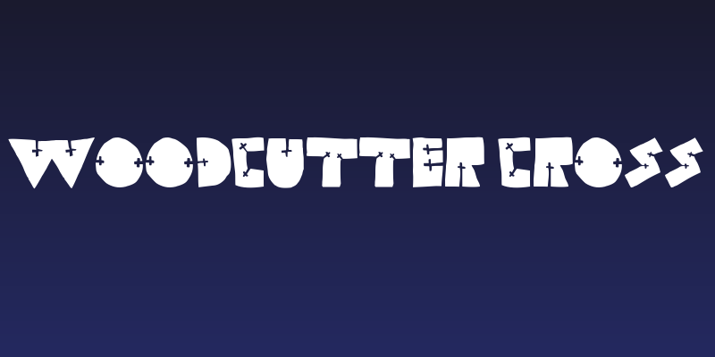 WOODCUTTER CROSS Social Header