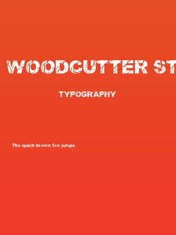 WOODCUTTER STORM Poster