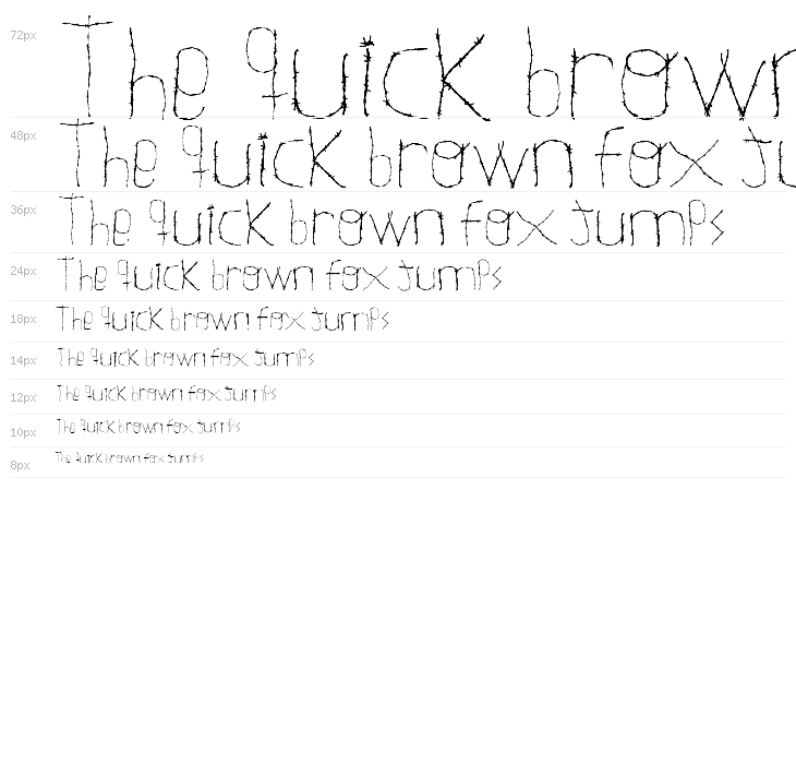 WOODCUTTER WIRE FENCE Waterfall