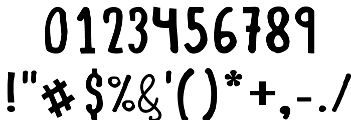 WOODCUTTER simple font Bold Font OTHER CHARS