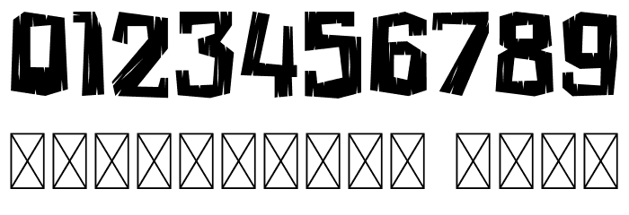 WOODPECKER Demo Font OTHER CHARS