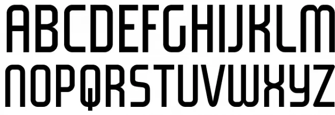 WOX~Modelist Demo Schriftart Groß