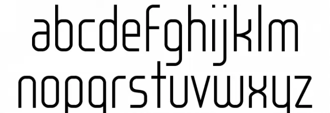 WOX~Modelist Light Demo Шрифта строчной