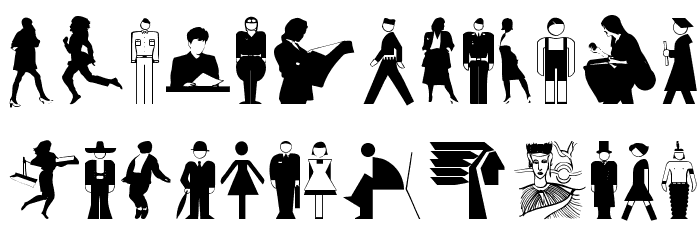 WoMan Polices MAJUSCULES