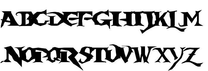 WoW SlF KG Bold Font LOWERCASE