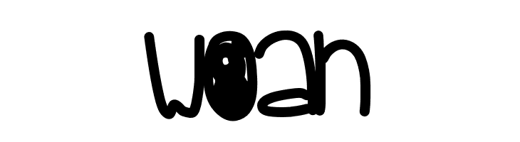 Woah  Скачать бесплатные шрифты