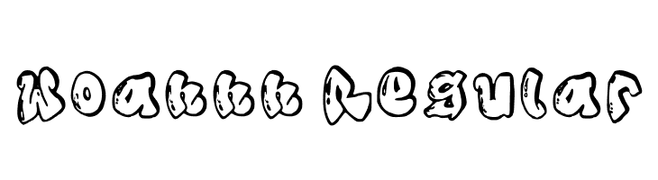 Woahhh Regular  Frei Schriftart Herunterladen