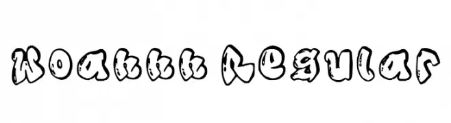 Woahhh Regular  Frei Schriftart Herunterladen