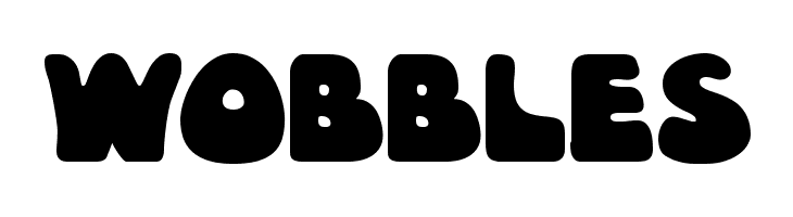 Wobbles  Free Fonts Download