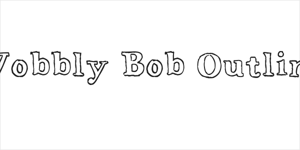 Wobbly Bob Outline Logo