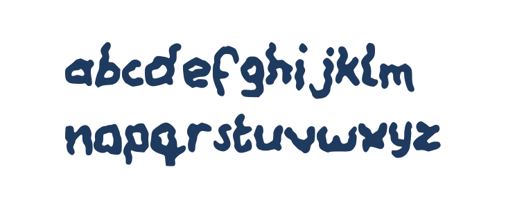 Wobbly Lowercase