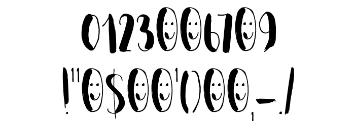 Woebegone DEMO Regular Font OTHER CHARS