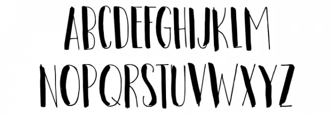 Woebegone DEMO Regular Fonte MAIÚSCULAS