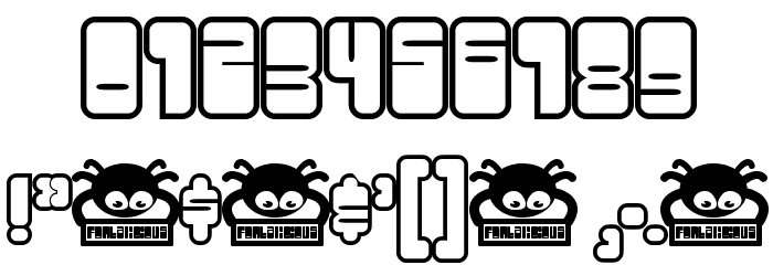 Woggle Font OTHER CHARS
