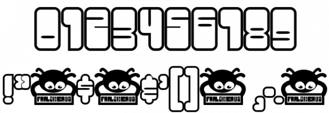 Woggle Font OTHER CHARS