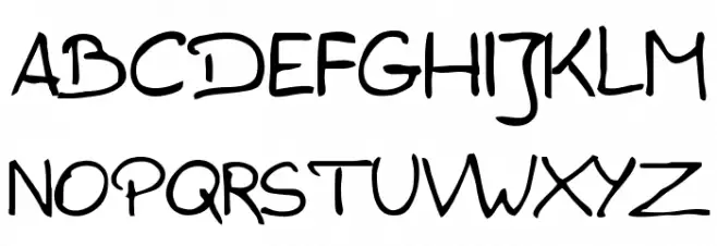 Wojciech Pochrzst Schriftart Groß