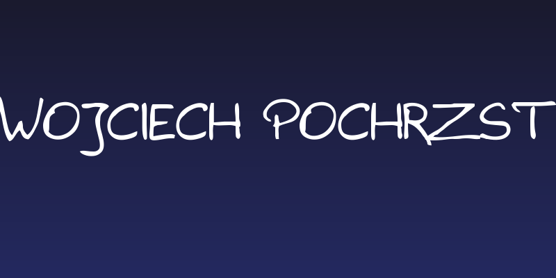 Wojciech Pochrzst Social Header
