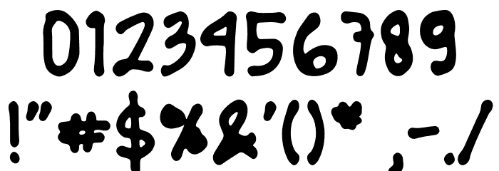 Woles Font OTHER CHARS