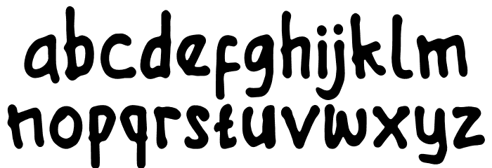 Woles Font LOWERCASE