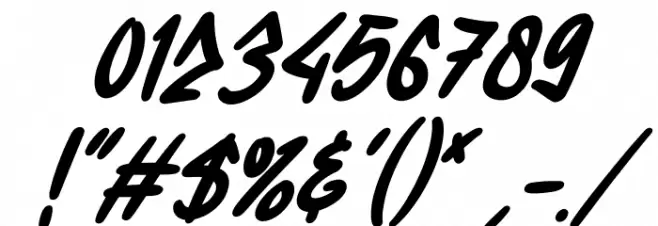 Wolesmaker Italic Font OTHER CHARS