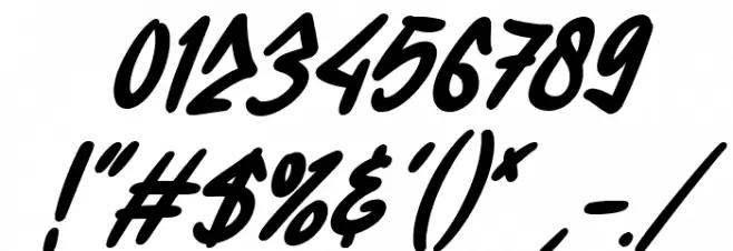 Wolesmaker Italic Font OTHER CHARS