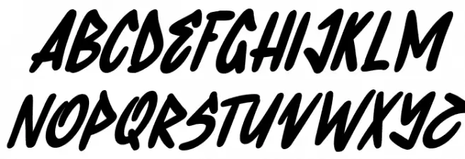 Wolesmaker Italic 字体 大写