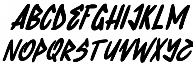 Wolesmaker Italic फ़ॉन्ट लोअरकेस