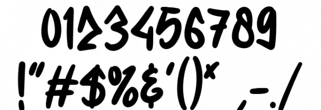 Wolesmaker Font OTHER CHARS