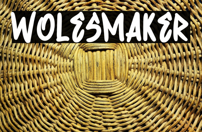 Wolesmaker Example 1