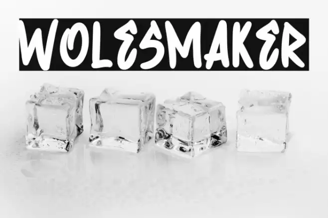 Wolesmaker Font examples