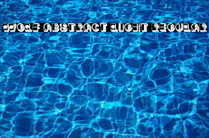 Wolf Abstract Light Regular Example 2