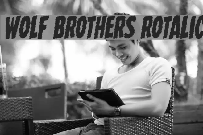 Wolf Brothers Rotalic خط examples