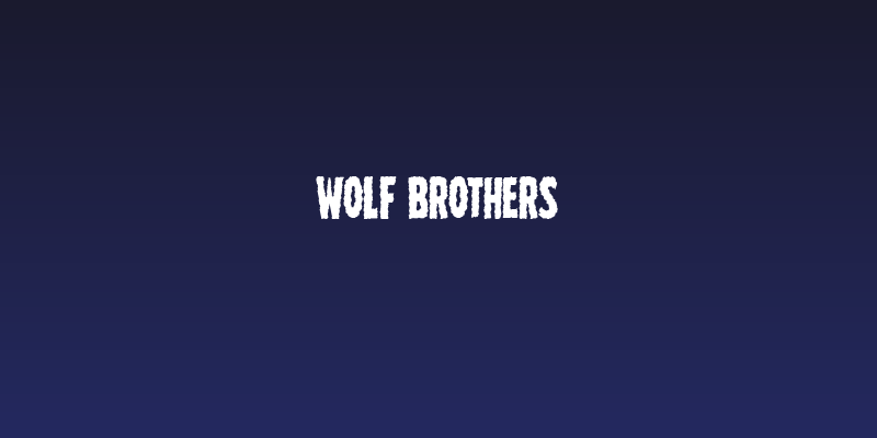 Wolf Brothers Social Header