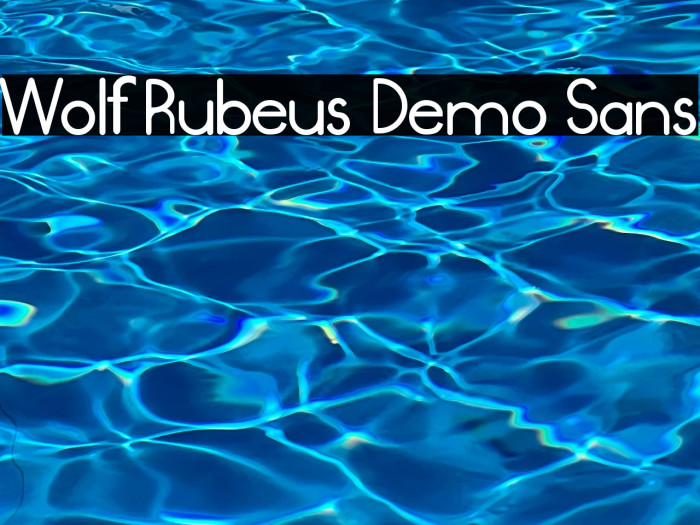 Wolf Rubeus Demo Sans Example 1
