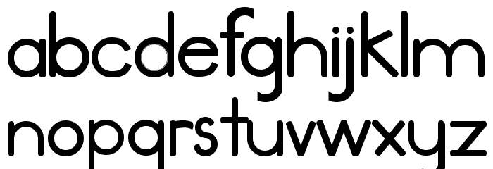 Wolf Rubeus Demo Sans Font LOWERCASE