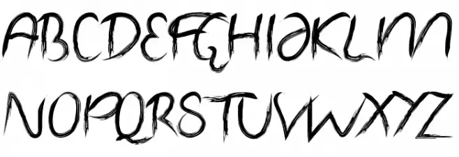 Wolf Rubeus Demo Font OTHER CHARS