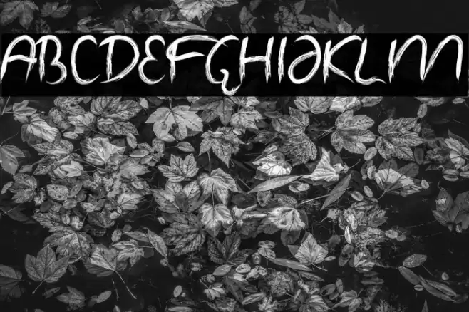 Wolf Rubeus Demo Font examples